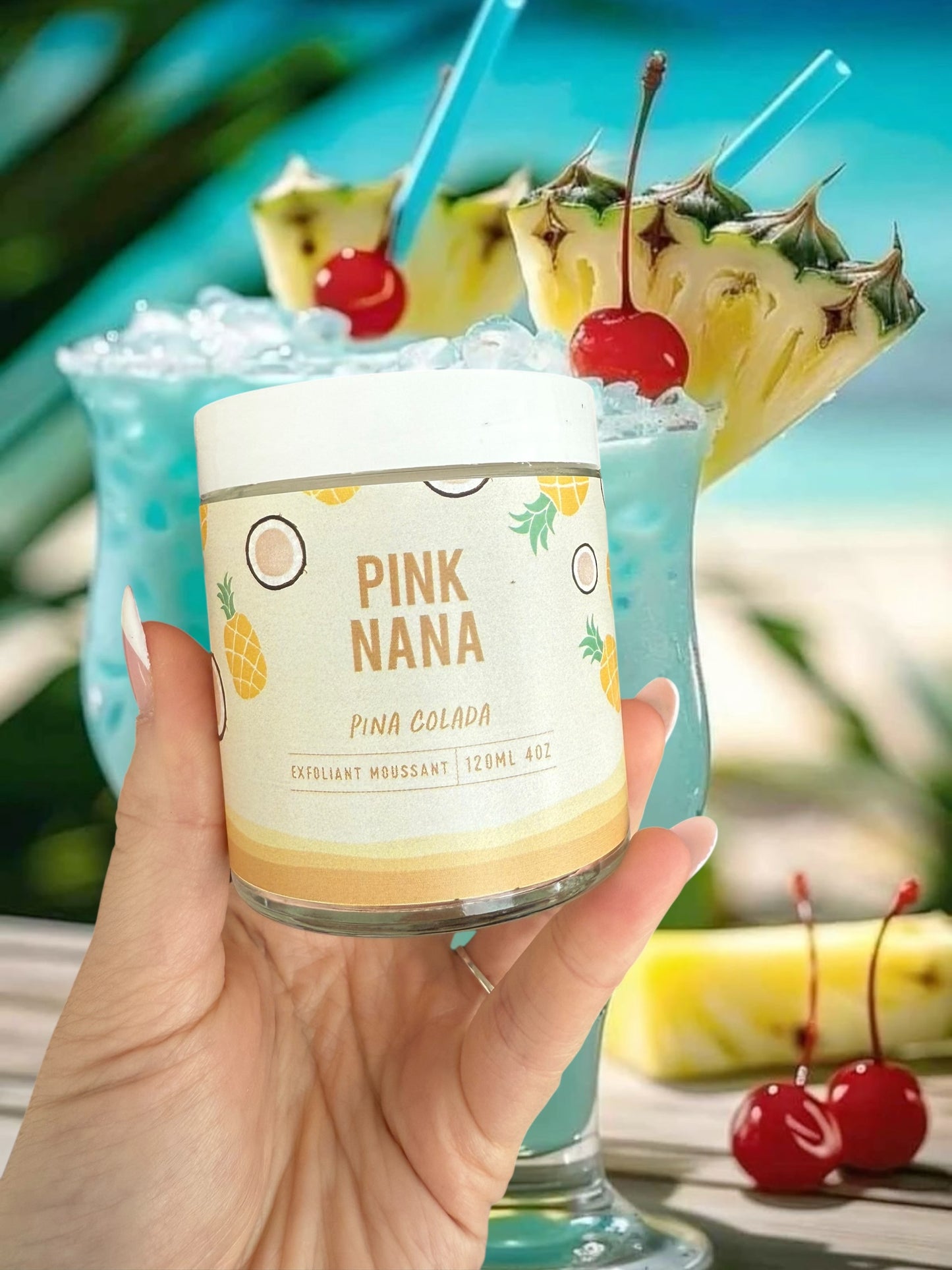 Exfoliant moussant Pina colada
