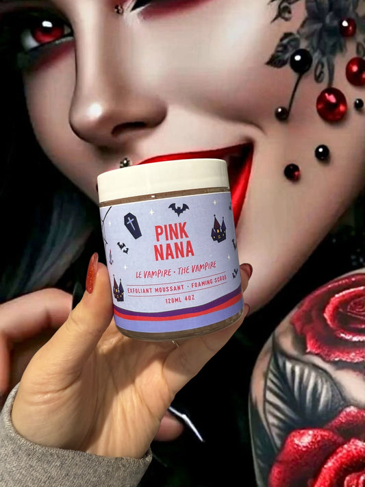 Exfoliant moussant Le vampire