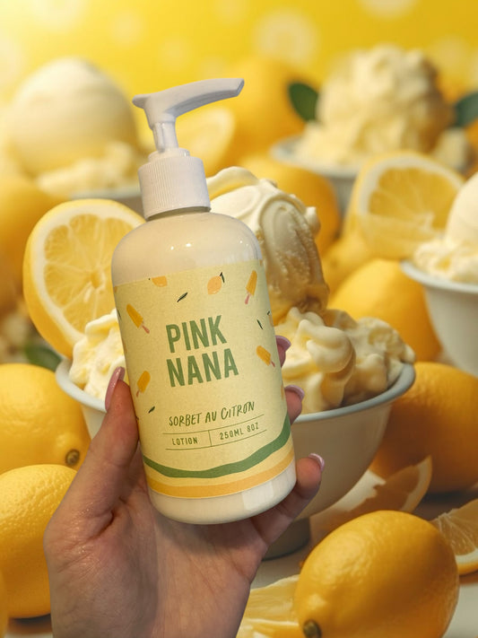 Lotion sorbet citron