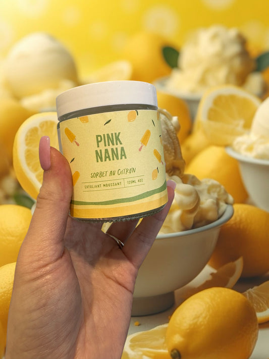 Exfoliant moussant sorbet citron