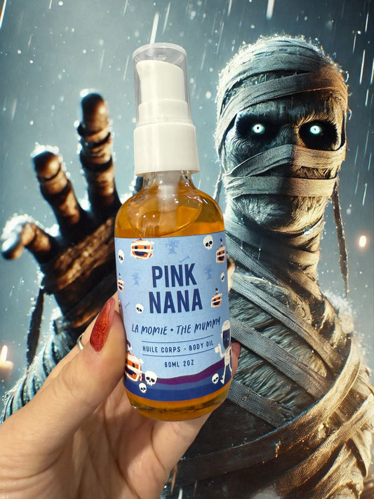 Huile corps La momie