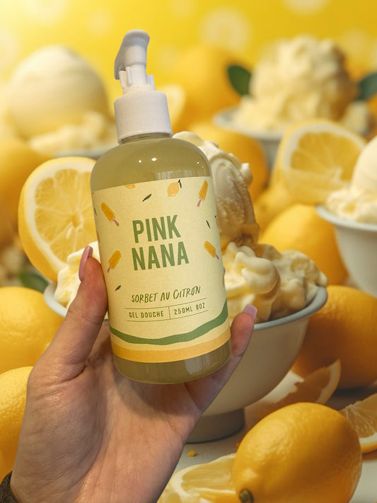 Gel douche sorbet citron