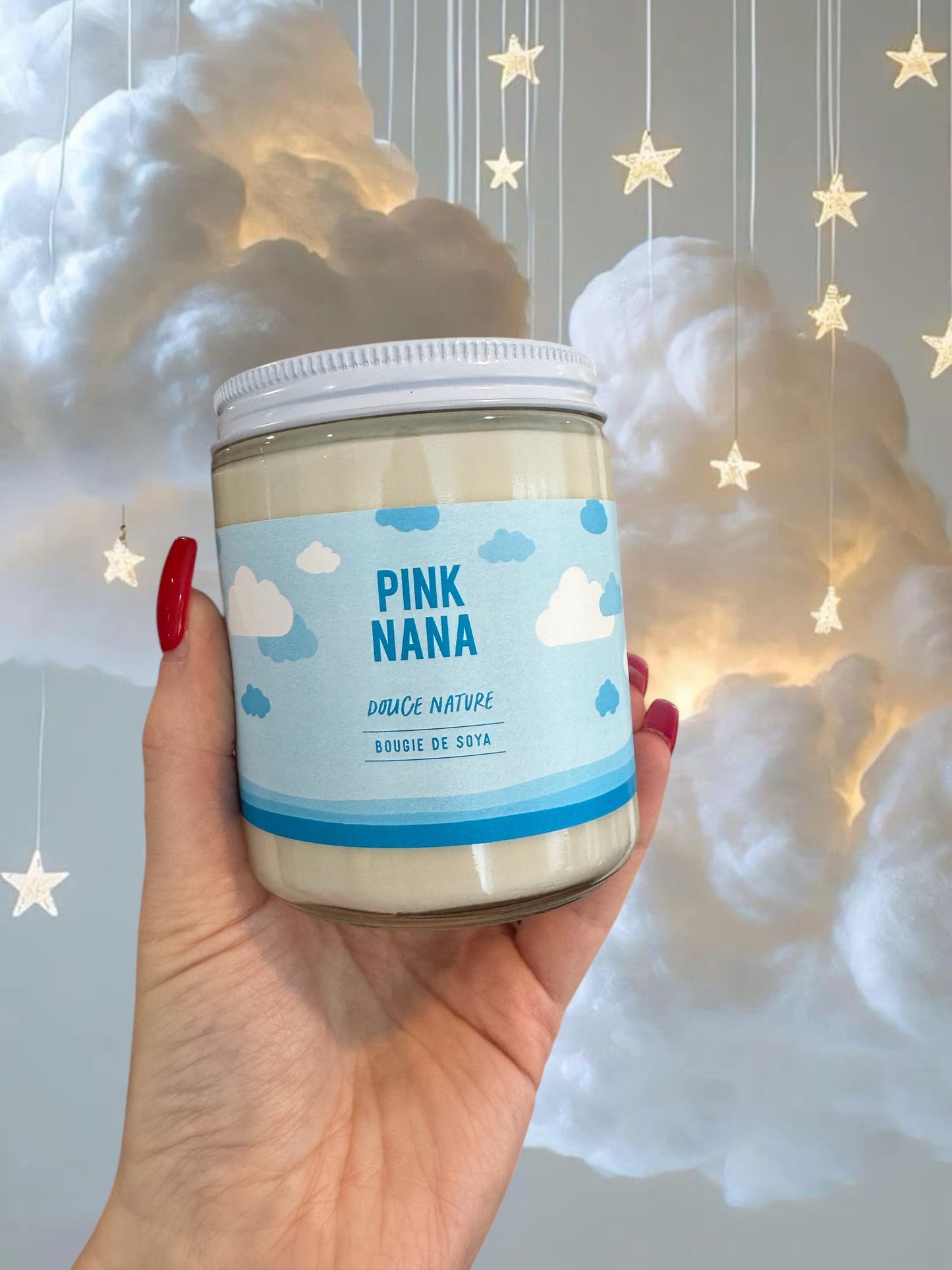 Bougie douce nature