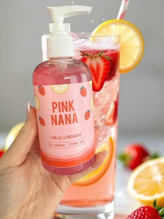 Gel douche fraise limonade