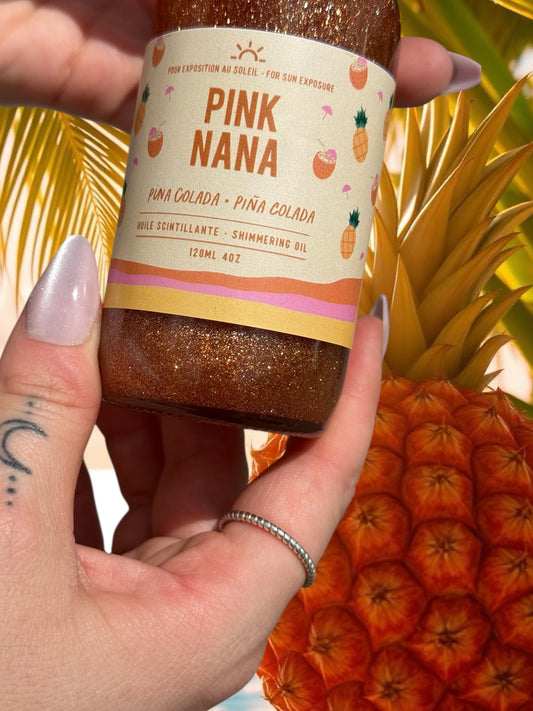 Huile scintillante (bronzage) Pina colada