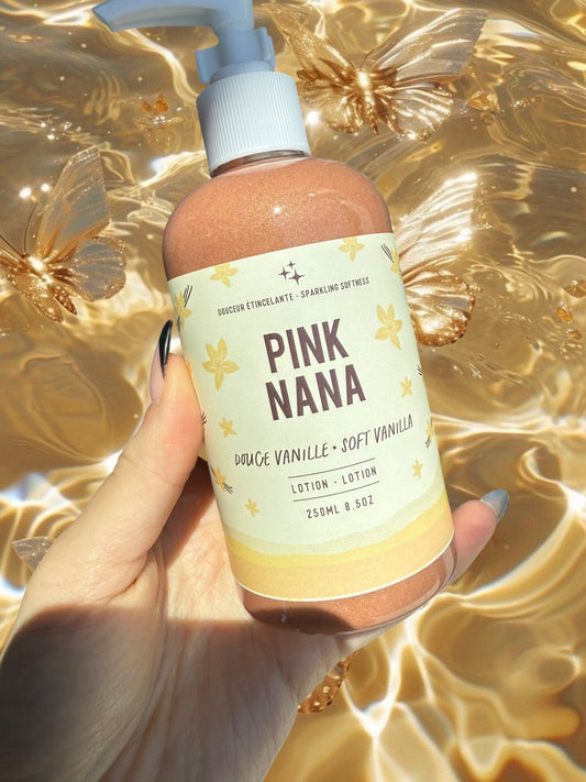 Lotion douceur étincelante Douce vanille