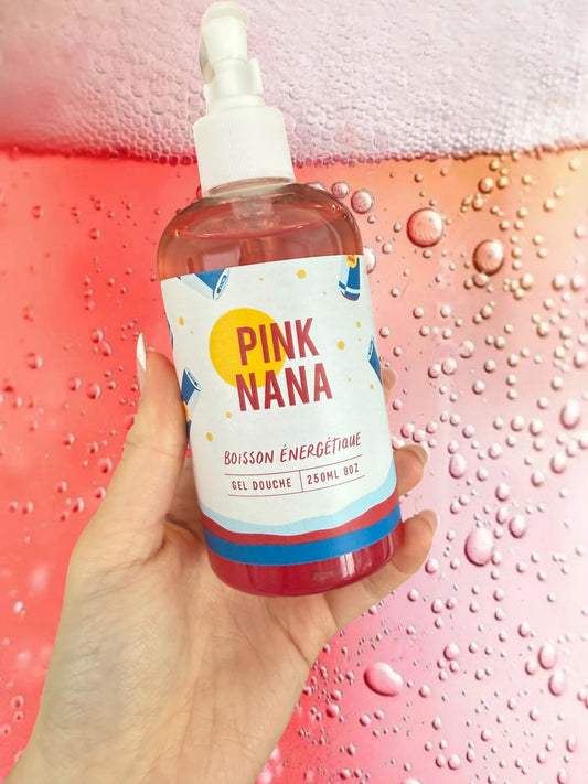 Gel douche boisson énergétique