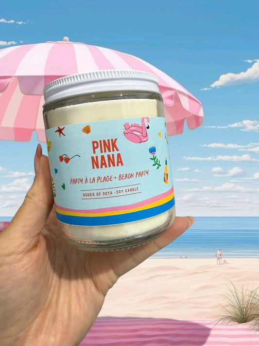 Bougie Party à la plage