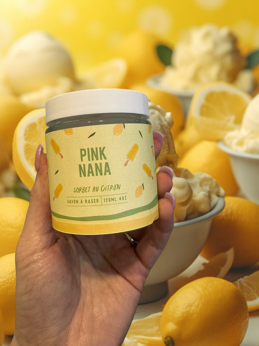 Savon à raser sorbet citron