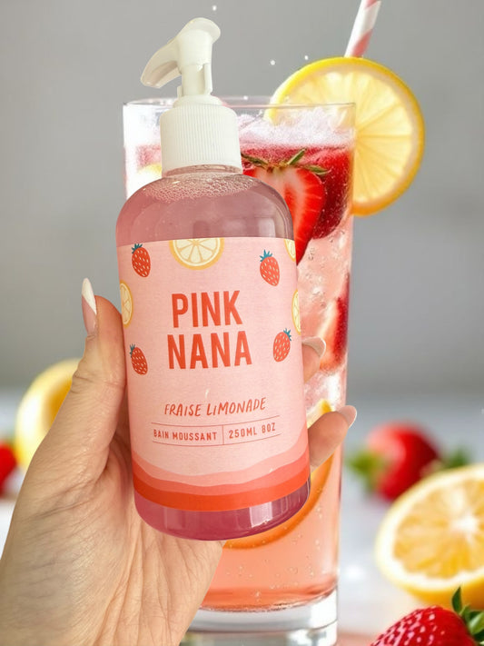 Bain moussant fraise limonade