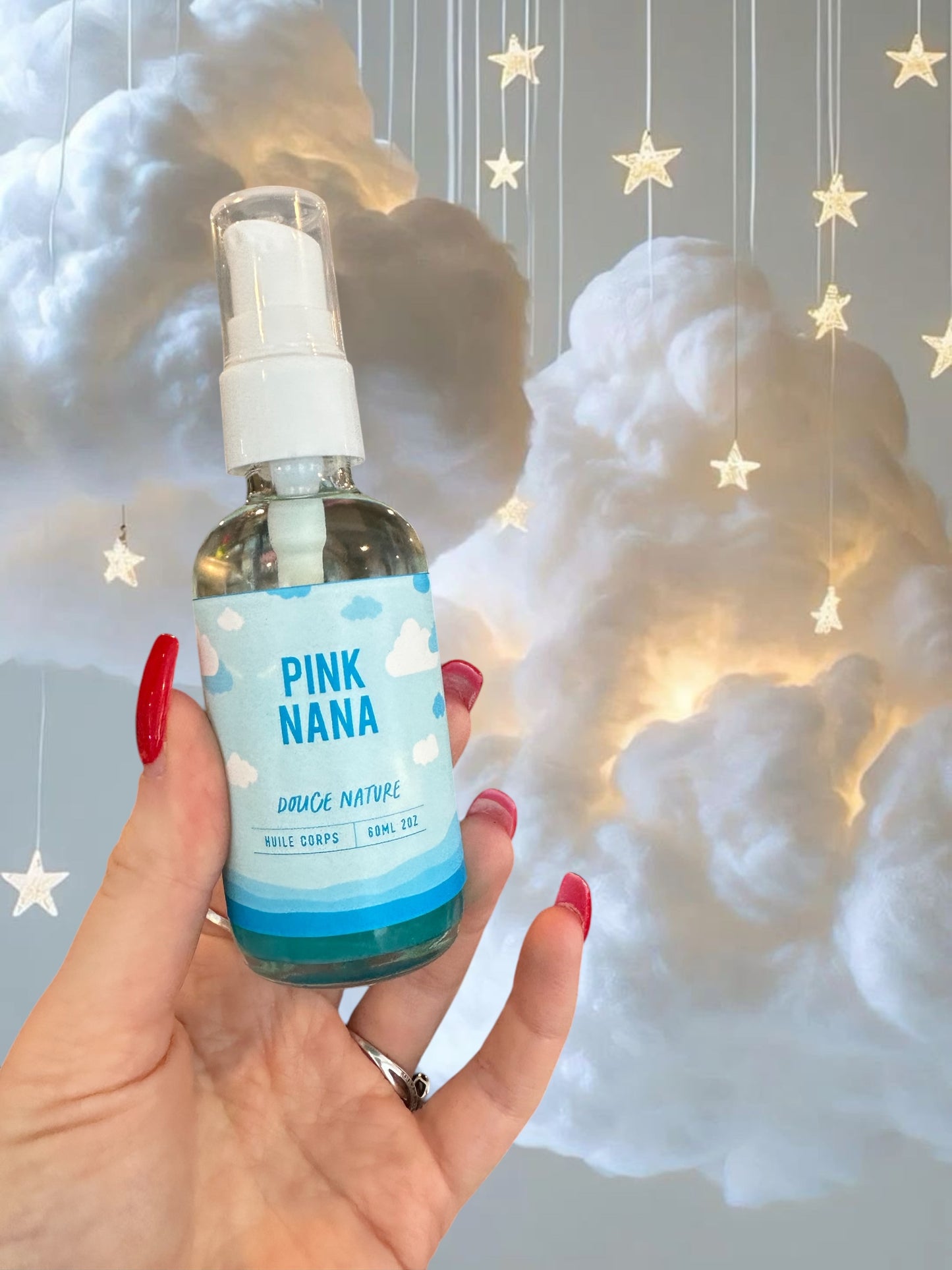 Huile corps douce nature