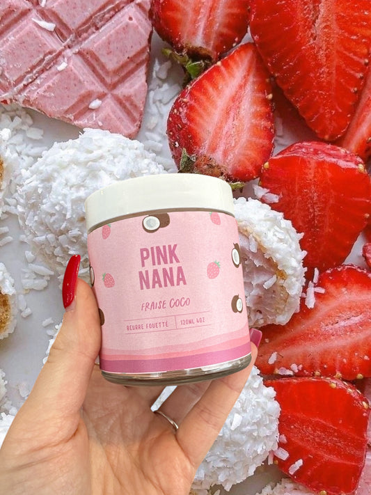 beurre fouetté fraise coco