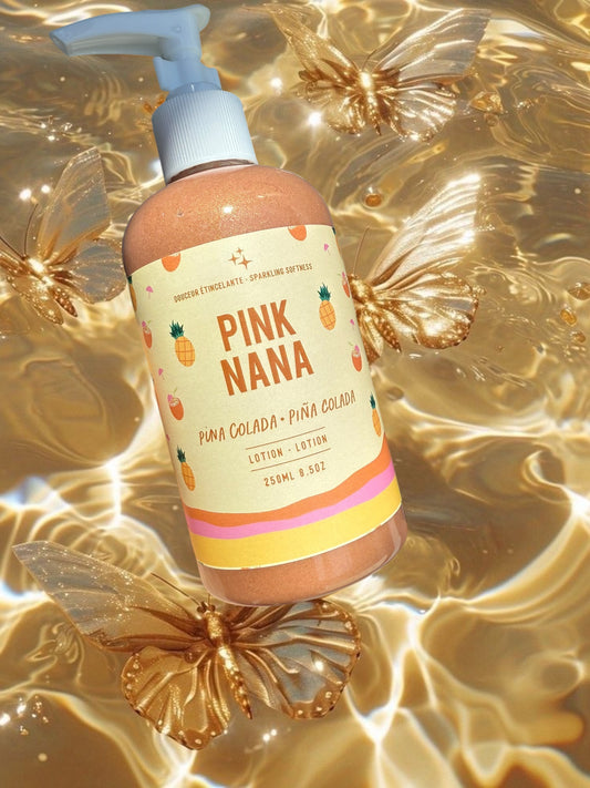 Lotion douceur étincelante Pina colada