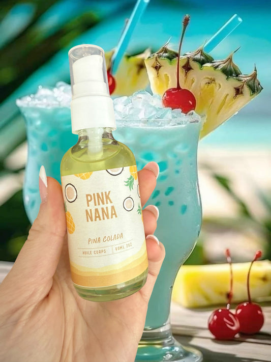Huile corps Pina colada