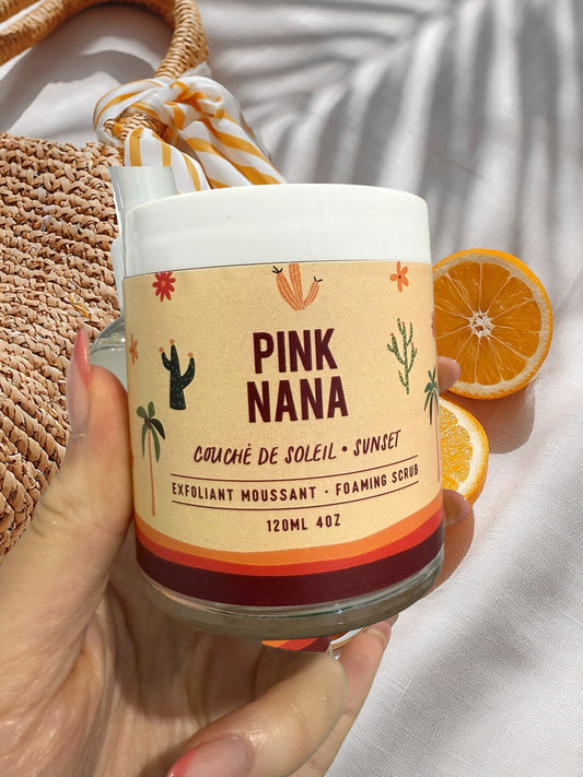 Exfoliant moussant Couché de soleil