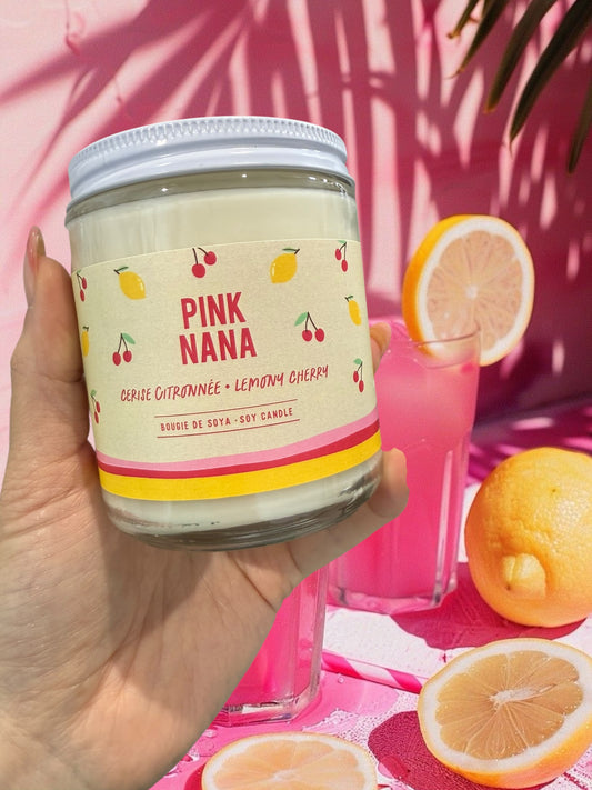 Bougie Cerise citronné