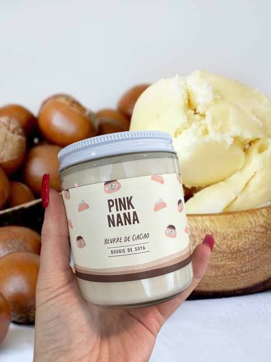 Bougie beurre de cacao