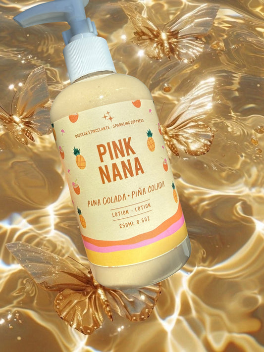 Lotion douceur étincelante Pina colada