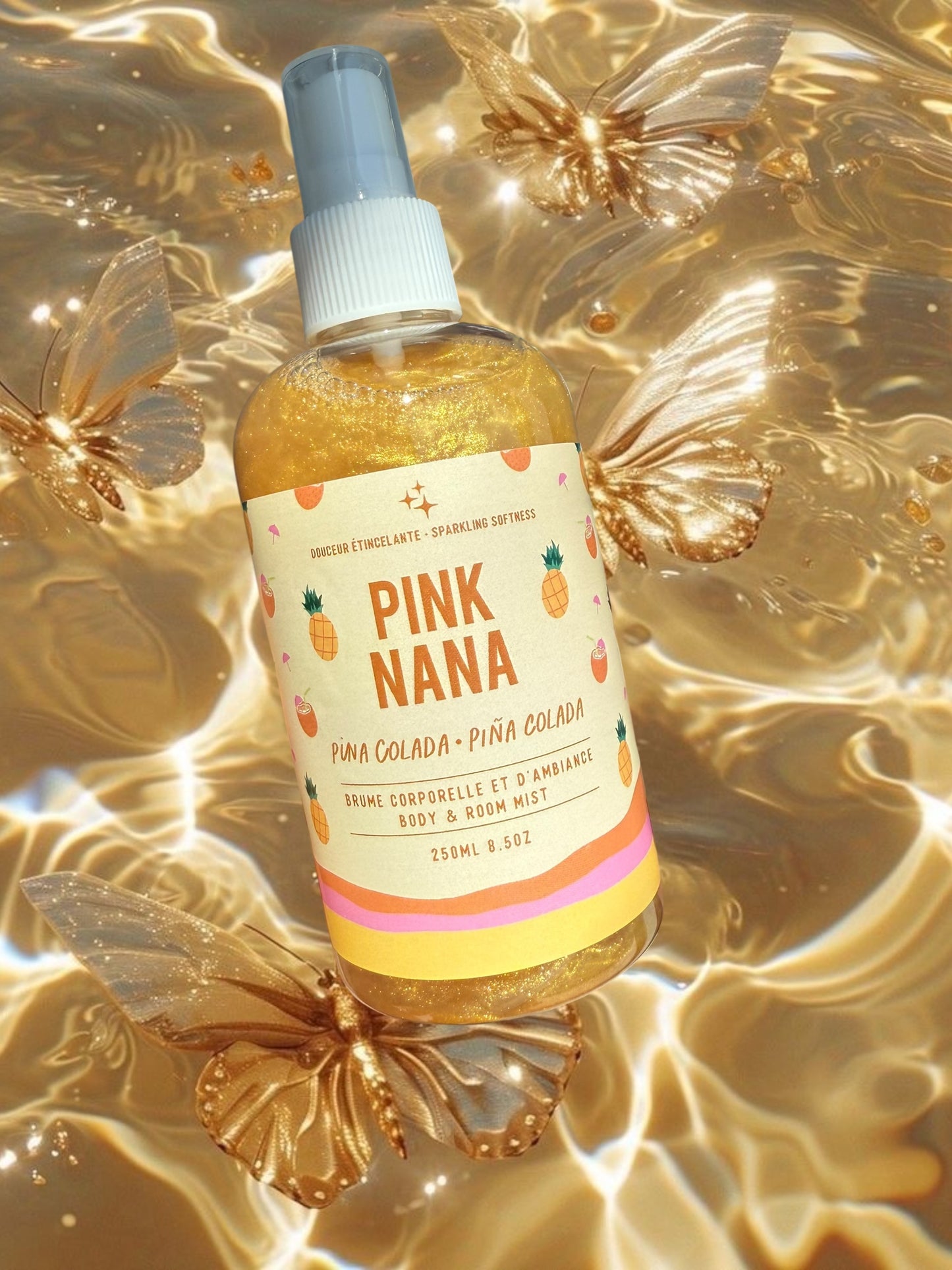 Brume douceur étincelante Pina colada