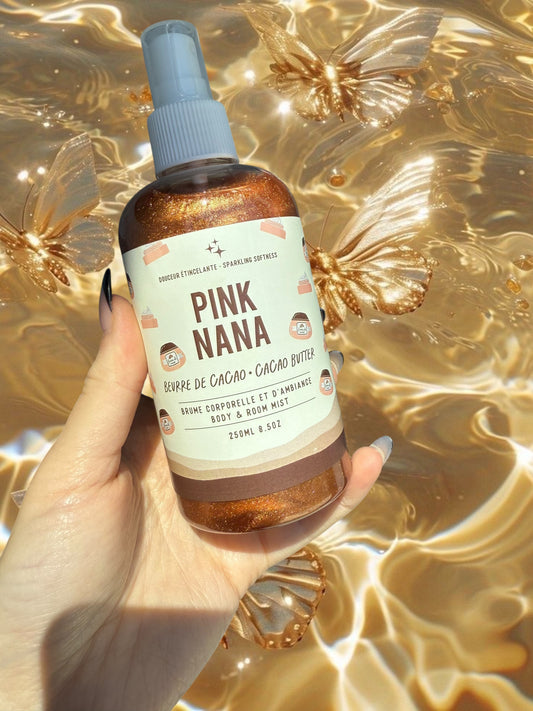 Brume douceur étincelante Beurre de cacao