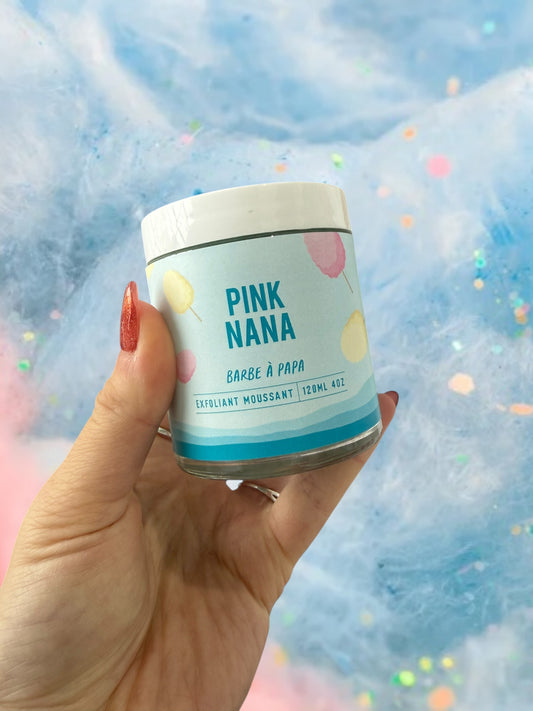 Exfoliant moussant Barbe à papa