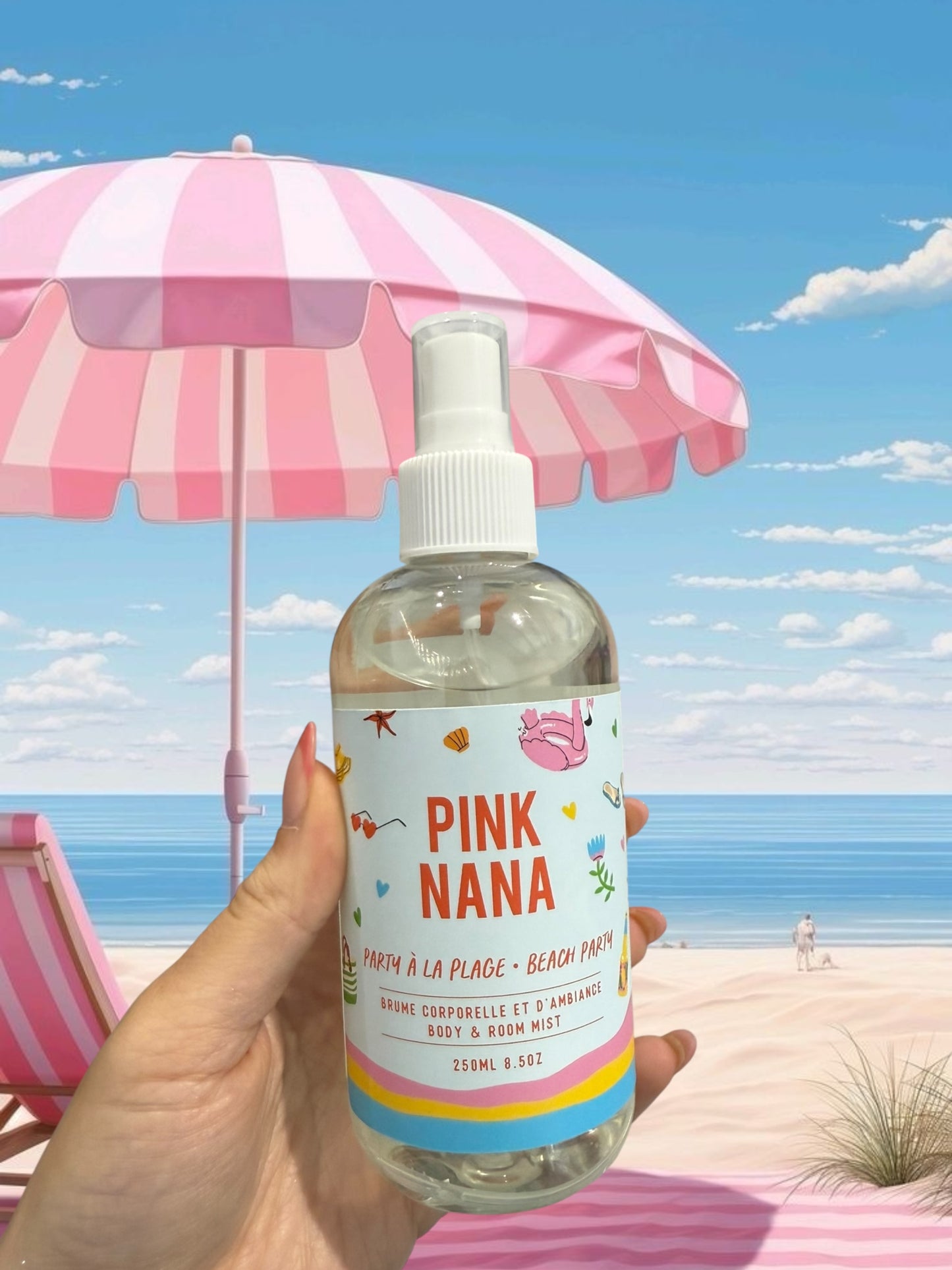 Vapo corps et ambiance Party à la plage