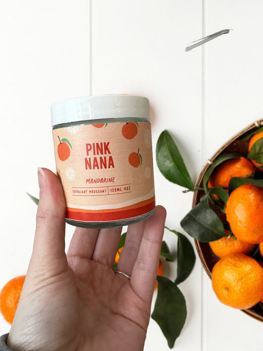 Exfoliant moussant mandarine