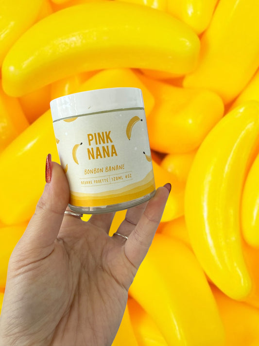 beurre fouetté Bonbon banane