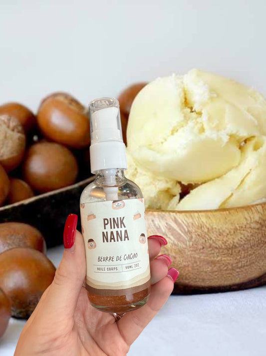 Huile corps beurre de cacao