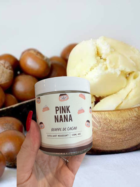 Exfoliant moussant beurre de cacao