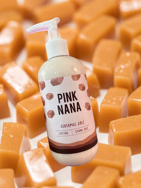 Lotion caramel salé