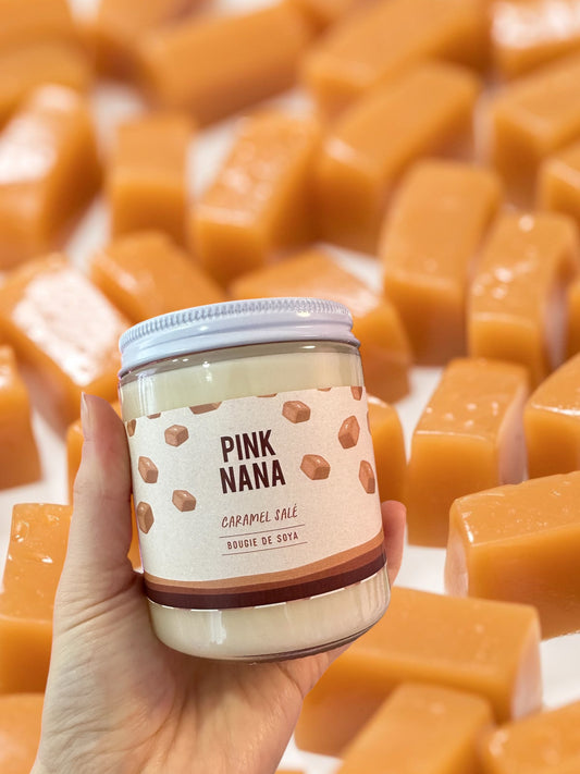 Bougie caramel salé