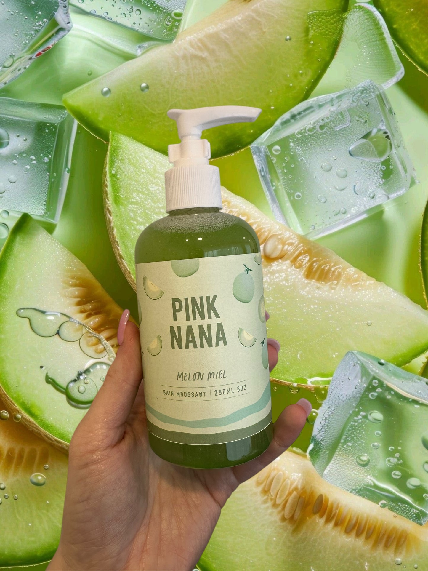 Bain moussant melon miel