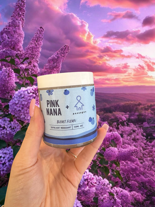 Exfoliant moussant Bleuet fleuri