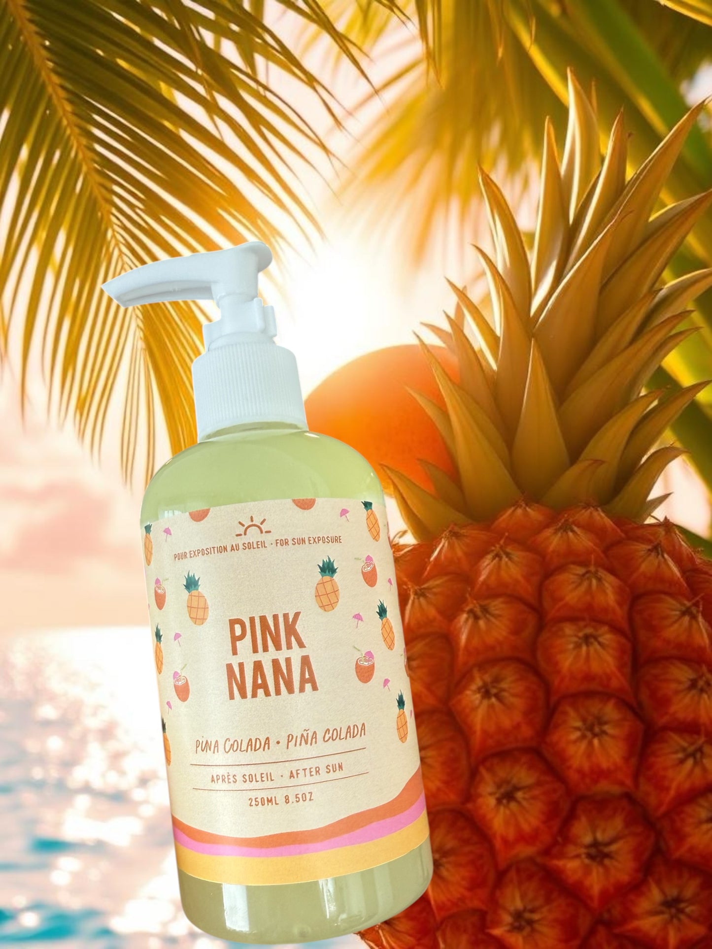 After sun Pina colada