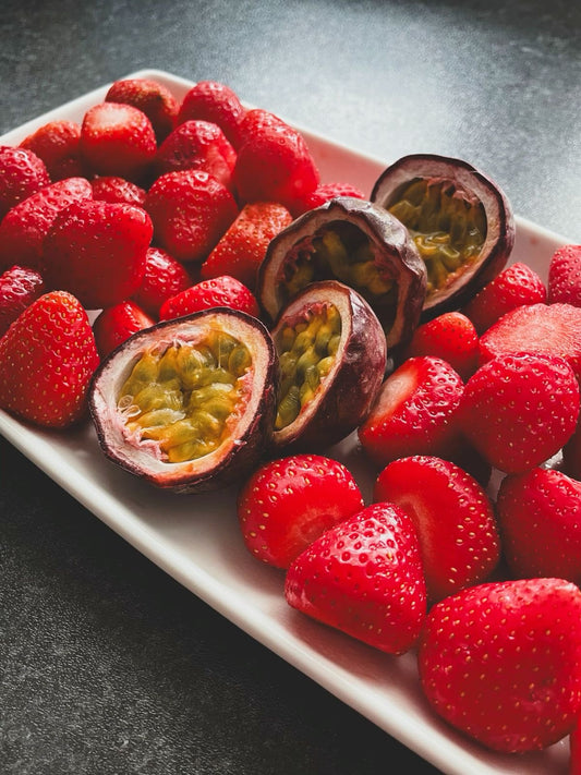 Gel douche fraise fruit de la passion