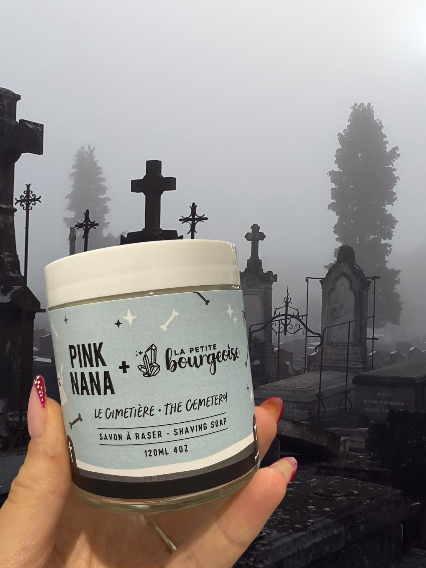 Savon à raser Le cimetière