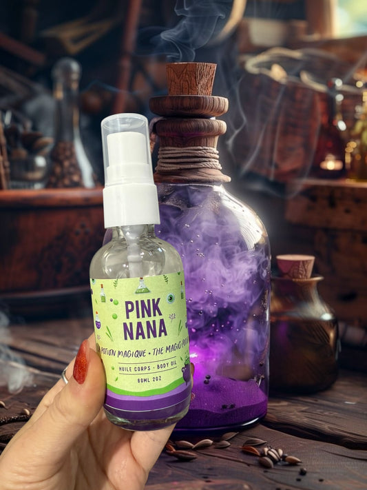 Huile corps Potion magique