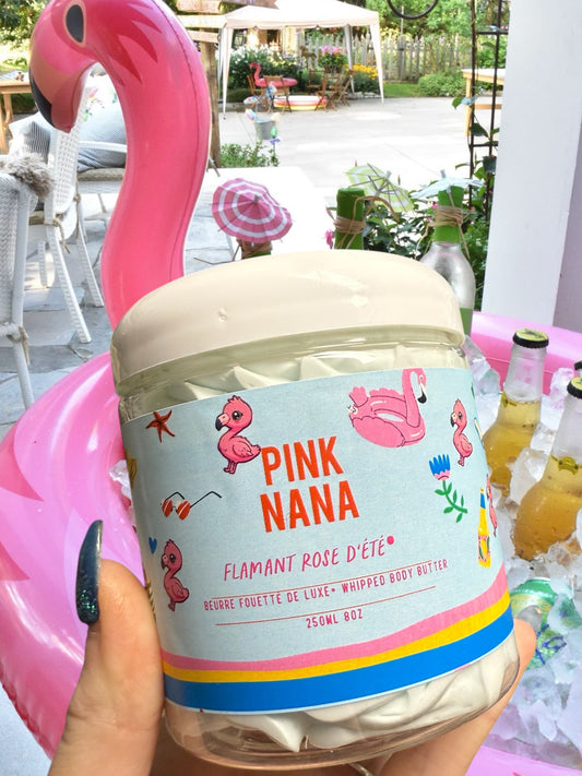 beurre fouetté deluxe flamant rose