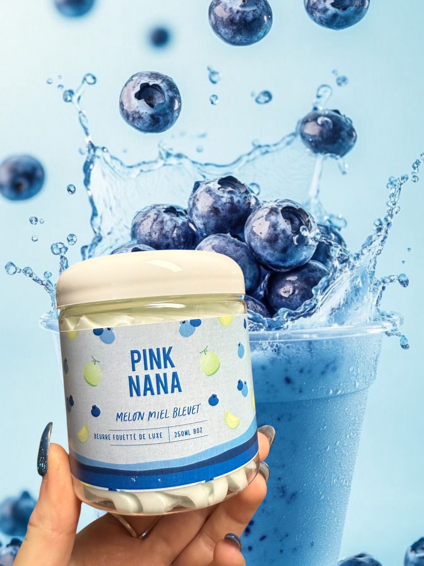 beurre fouetté deluxe melon miel bleuet