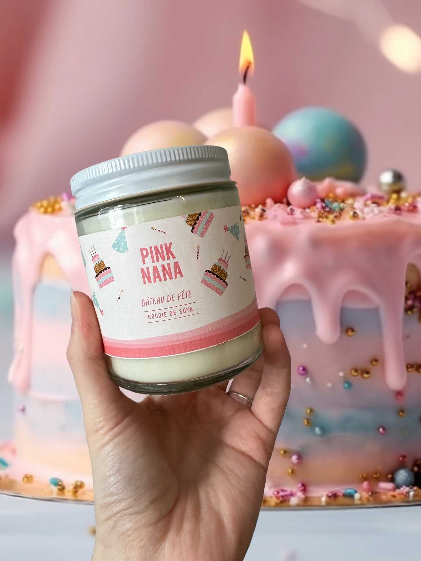 Bougie Gâteau de fête