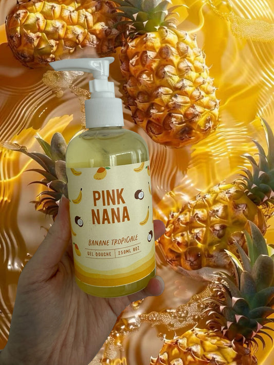 Gel douche banane tropicale
