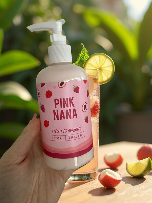 Lotion litchi framboise