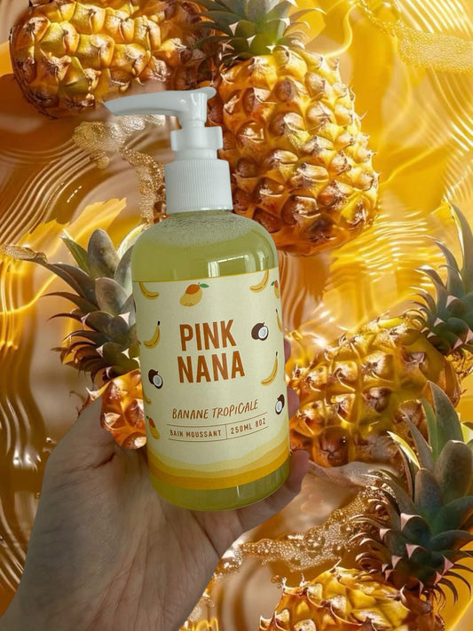 Bain moussant banane tropicale