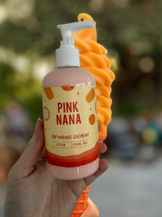 Lotion pop orange crémeux