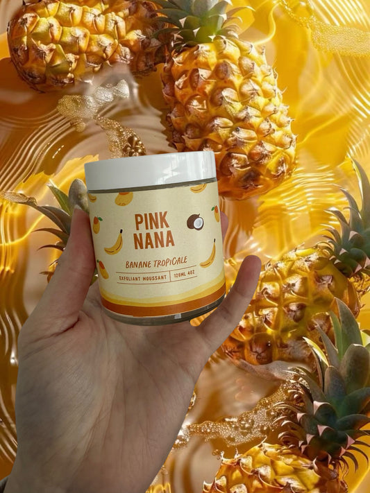 Exfoliant moussant banane tropicale