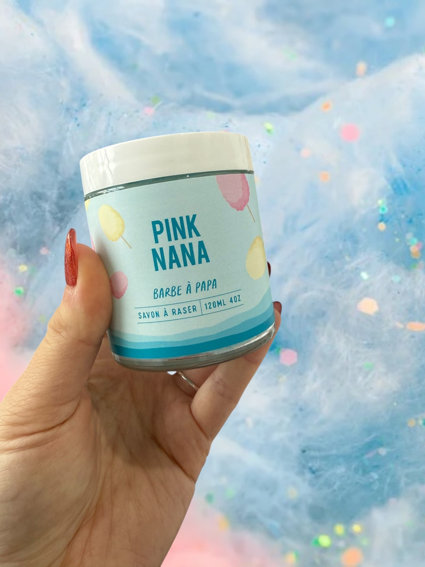 Savon à raser Barbe à papa