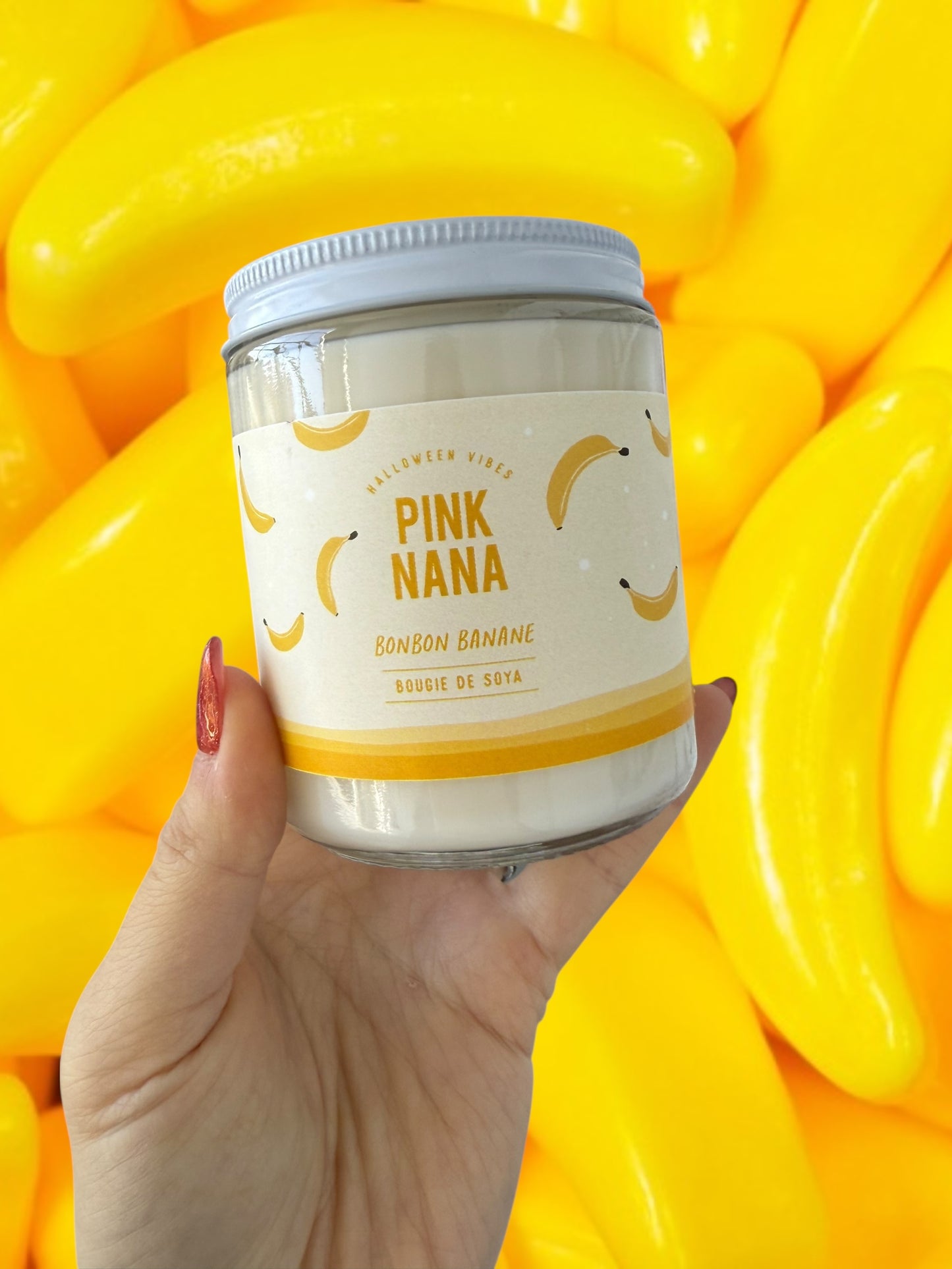Bougie Bonbon banane