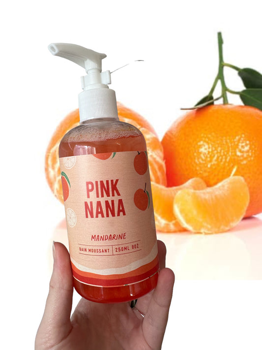 Bain moussant mandarine