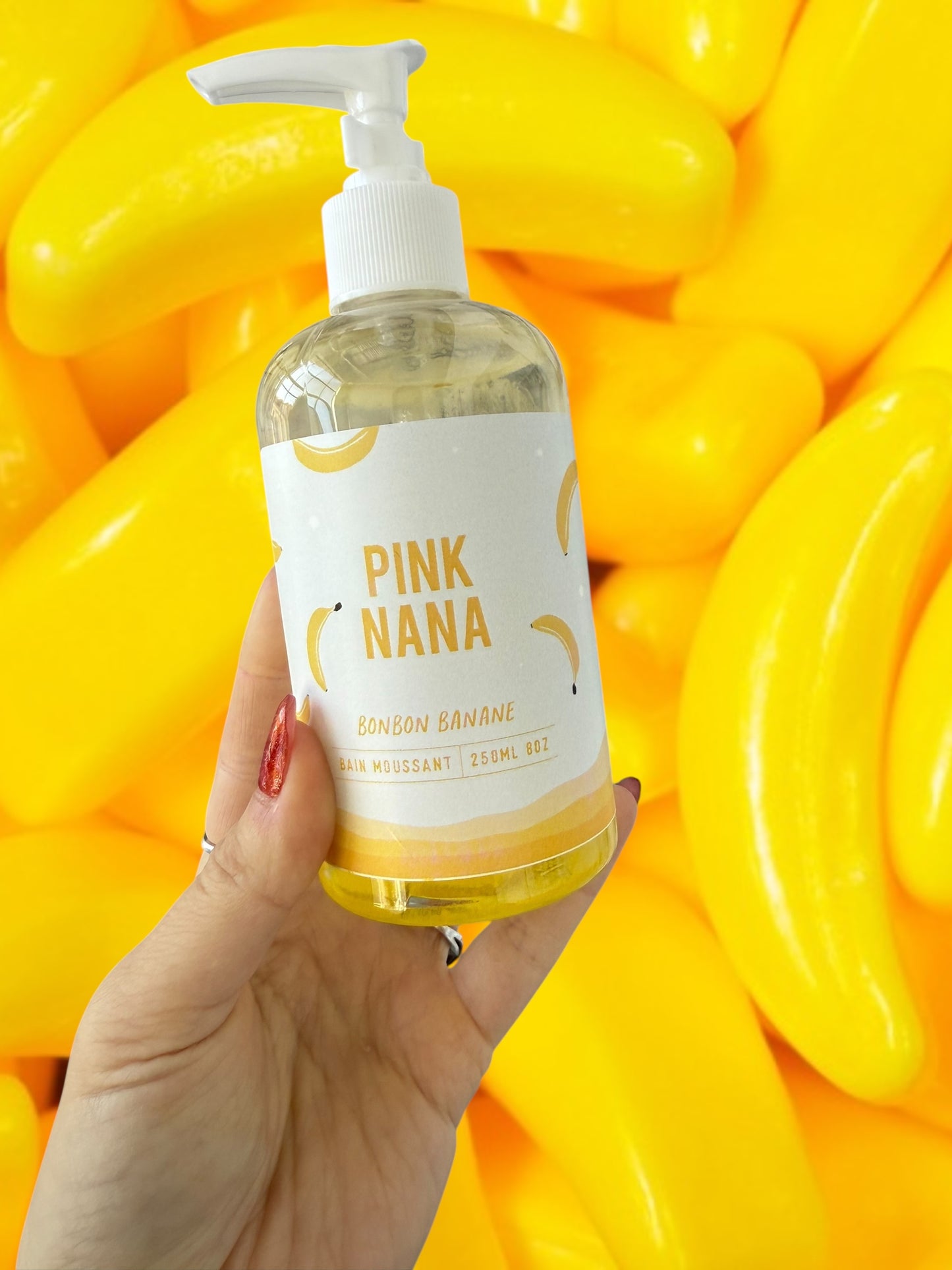 Bain moussant Bonbon banane